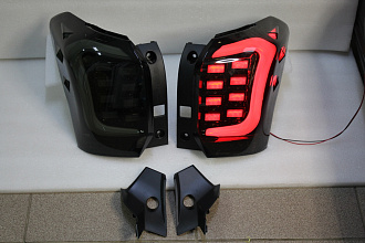 Стопы Forester SJ 2013 - 2016 , дымчатые ,  стиль 1 