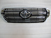 Решетка Land Cruiser 200 2012 +, стиль Exclusive 2016 +, черный