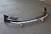 Губа передняя Prius 50 с хромом 