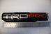 Надпись TRD PRO 