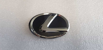 Эмблема на руль Lexus чёрная