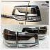 Стопы Land Cruiser 200 2016 +, чёрно-белые 