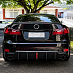 Губа задняя Lexus IS 250 2006 - 2012 ( диффузор )