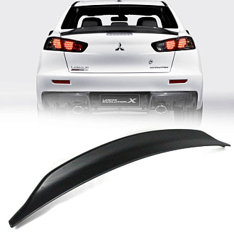 Спойлер Lancer 10 2007 +, чёрный узкий , стиль 2