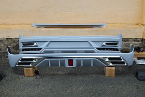 Тюнинг для Обвес на Land Cruiser 200 2016 +, дизайн WALD пластик