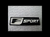 Эмблема F-Sport прямоугольная