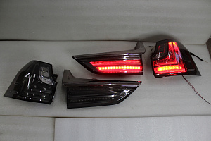 Тюнинг для Стопы LX 570 16г+ / LX 450d дизайн Black Vision