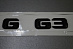 Надпись SG63 , чёрная