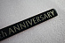 Надпись 25TH ANNIVERSARY для LX 570
