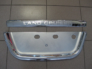 Тюнинг для Планка Land Cruiser 100 на заднюю дверь под номер