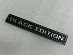Надпись Black Edition 