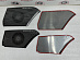 Накладки Camry V70 , на динамики дверей , тёмный хром 