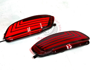 Тюнинг для Стопы дополнительные Harrier 30 / RX 330 в бампер задний , красные (катафот)