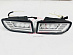 Туманки Land Cruiser 100 диодные , динамические с поворотом