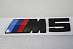 Надпись M5 чёрная