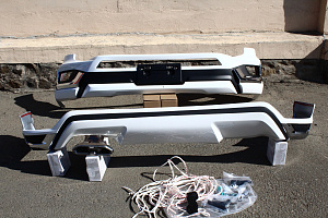 Тюнинг для Обвес на Land Cruiser 300 2022 +, белый перламутр, Modellista